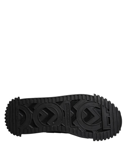 Black Logo Lace Up Low Top NS1 Sneakers Shoes