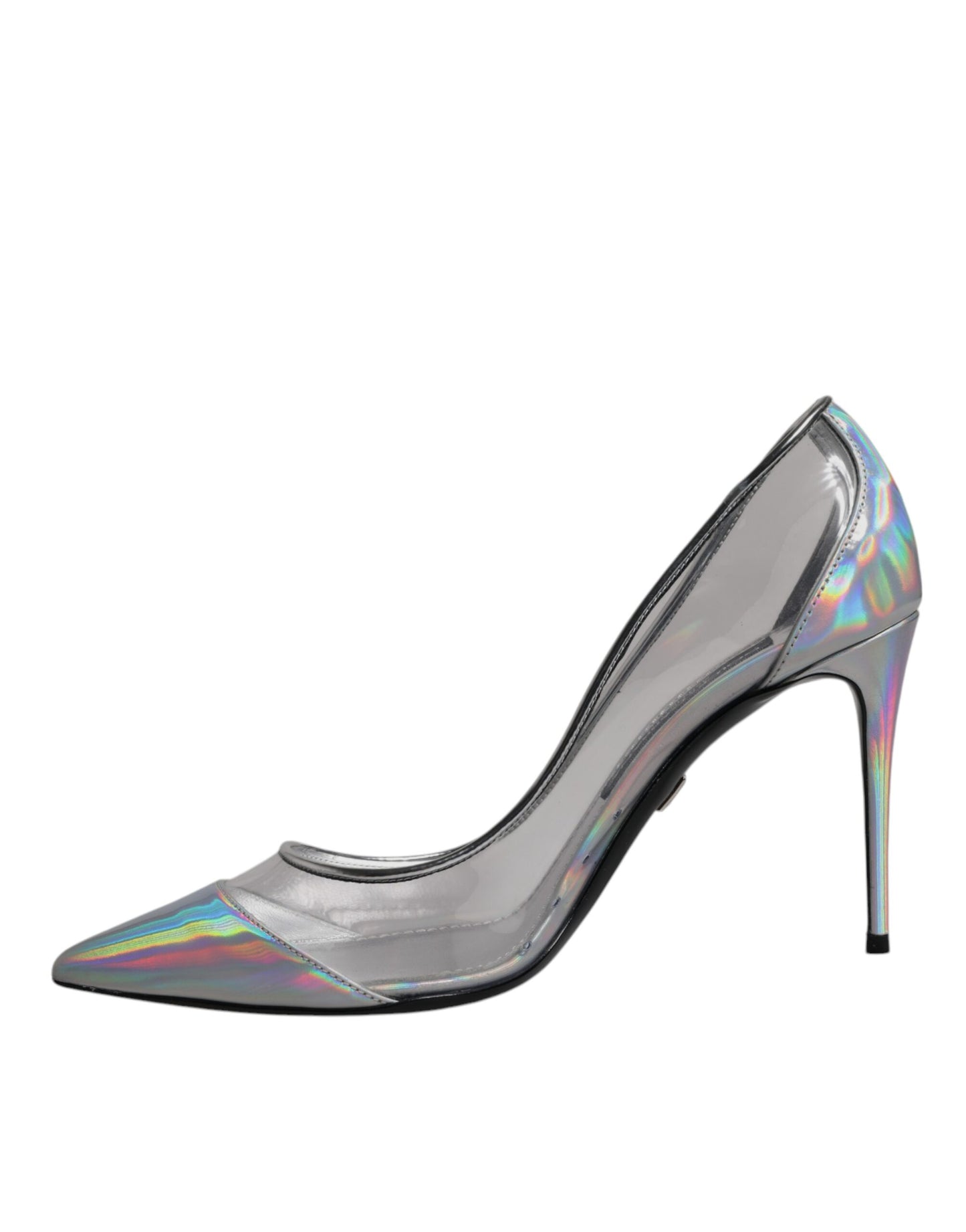 Multicolor Iridescent Pointed Toe Pumps Shoes