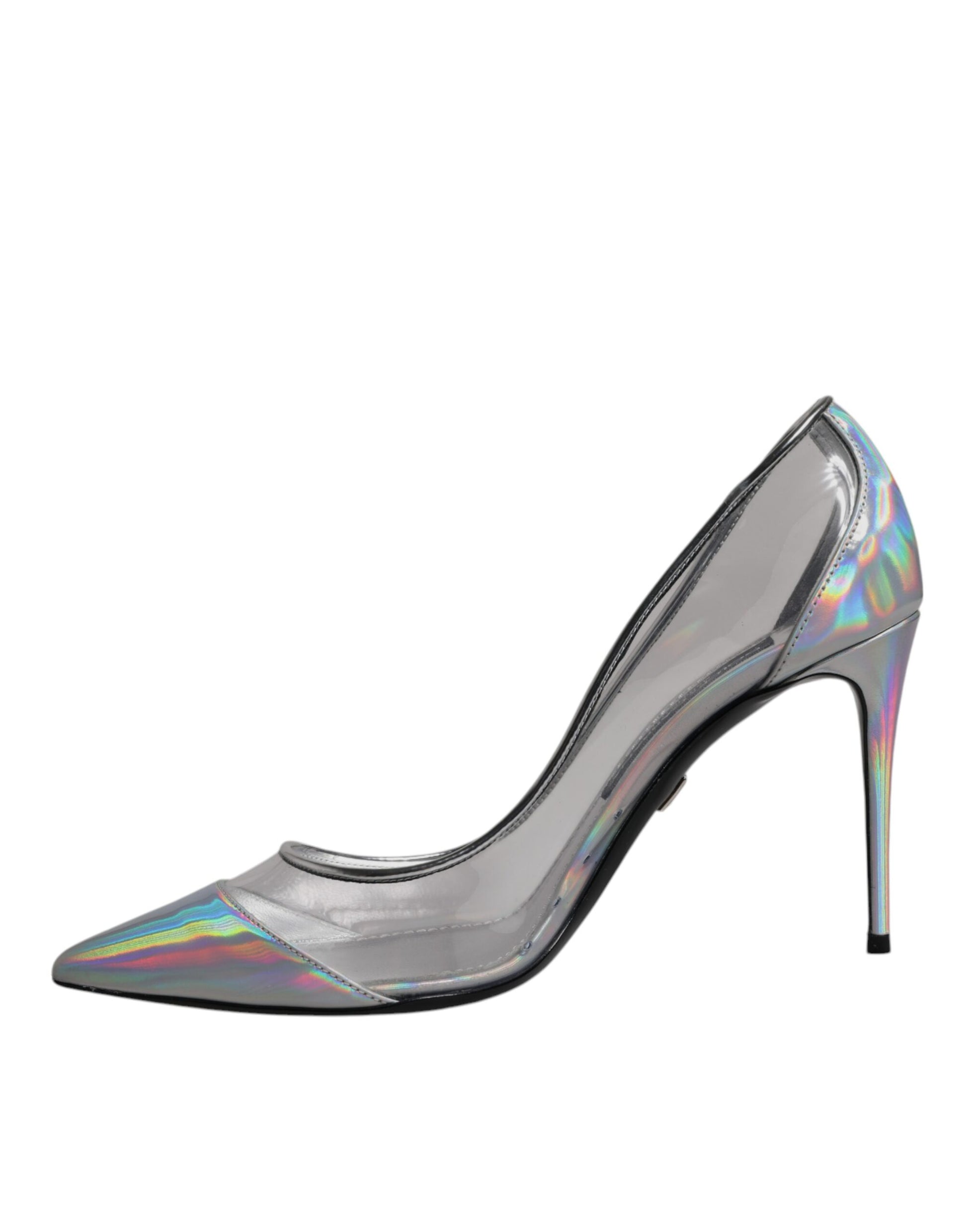 Multicolor Iridescent Pointed Toe Pumps Shoes