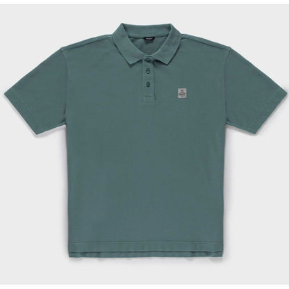 Green Cotton Polo Shirt