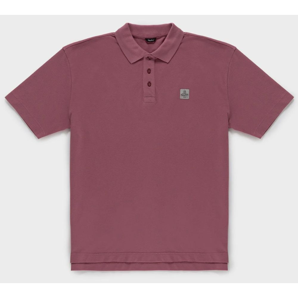 Pink Cotton Polo Shirt