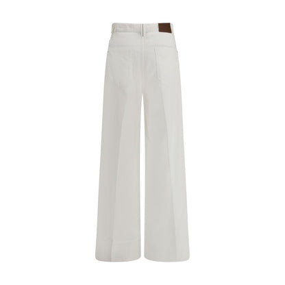 White Cotton Jeans Denim
