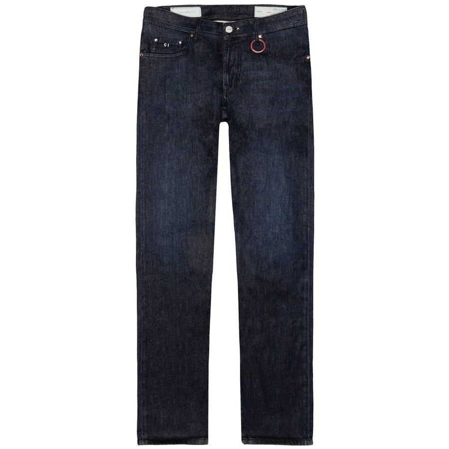 Blue Cotton Men Jeans