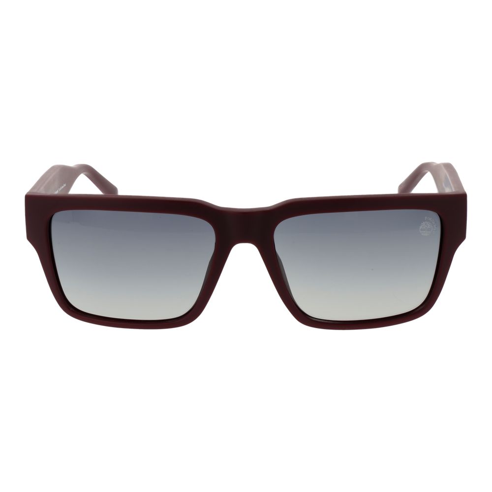Burgundy Plastic Sunglasses