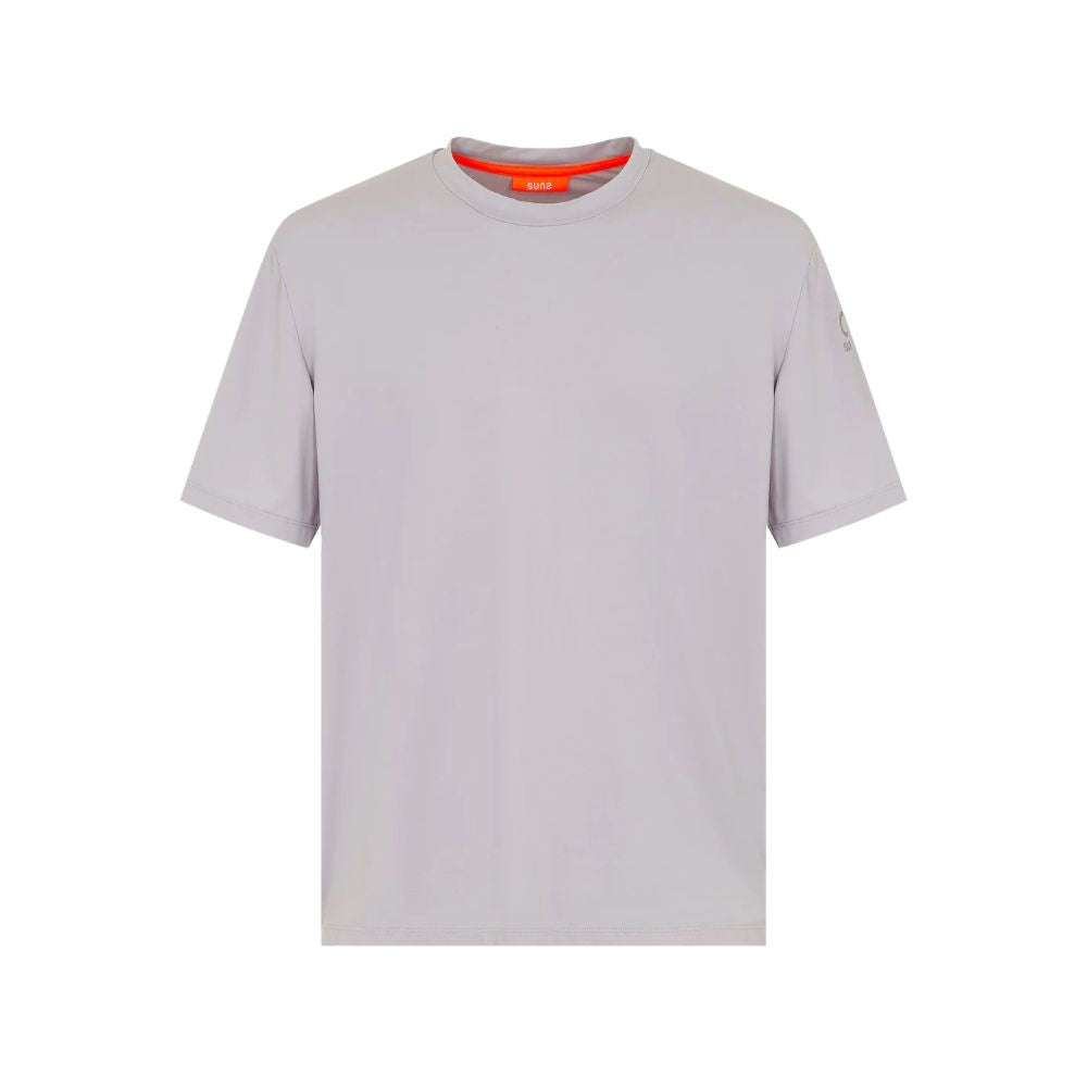 Gray Nylon T-Shirt