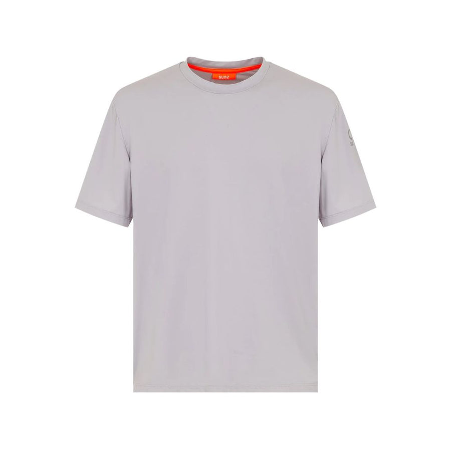 Gray Nylon T-Shirt