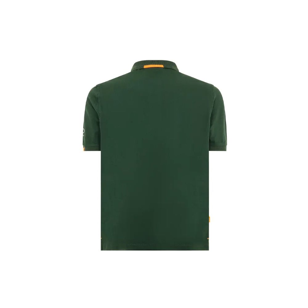 Green Cotton Polo Shirt