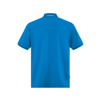 Light Blue Cotton Men Trouser