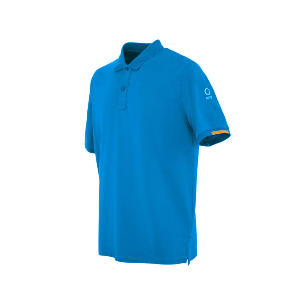 Light Blue Cotton Men Trouser