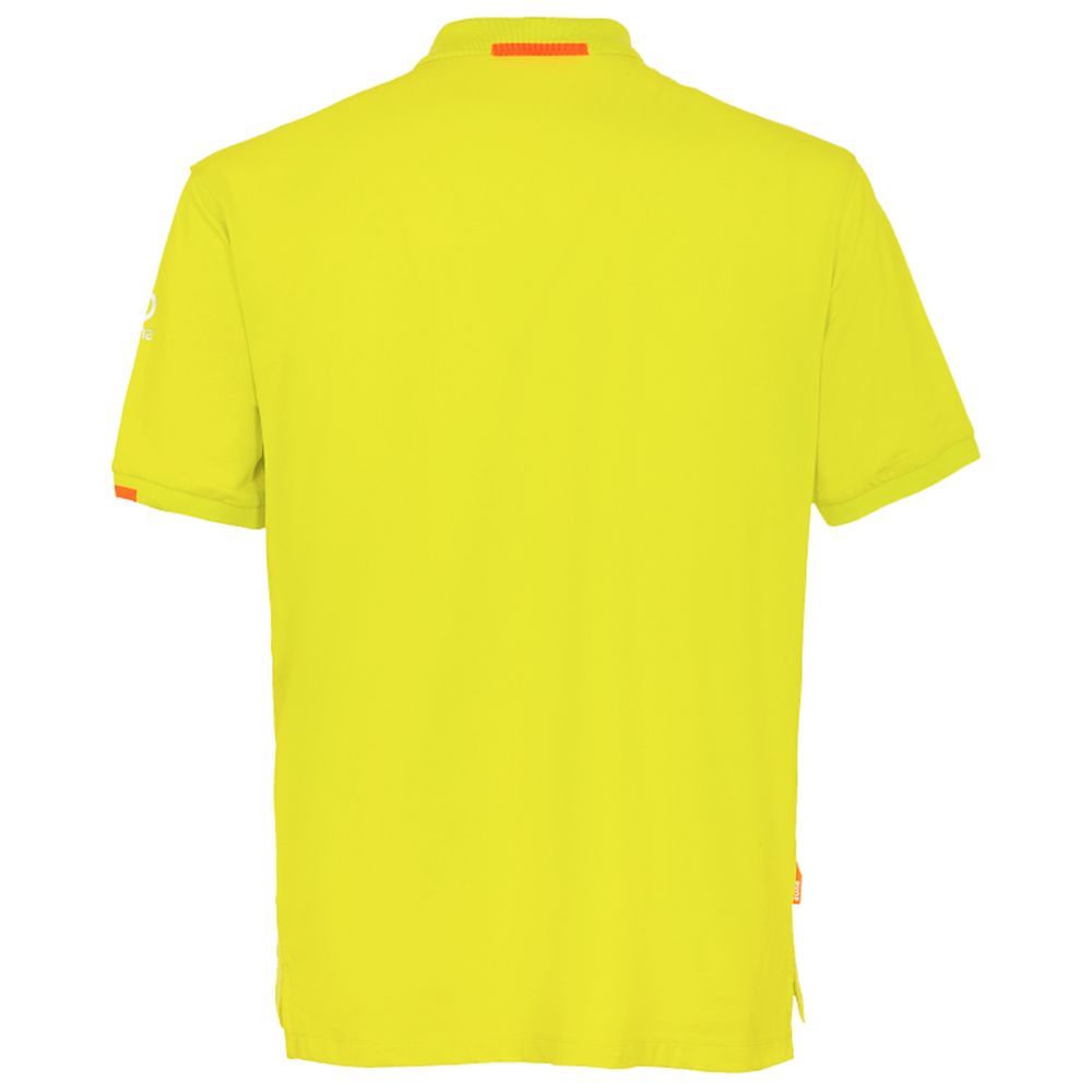 Yellow Cotton Polo Shirt