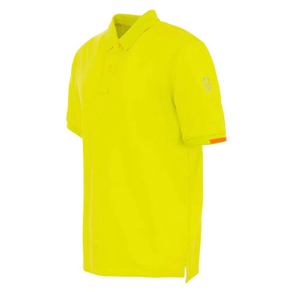 Yellow Cotton Polo Shirt