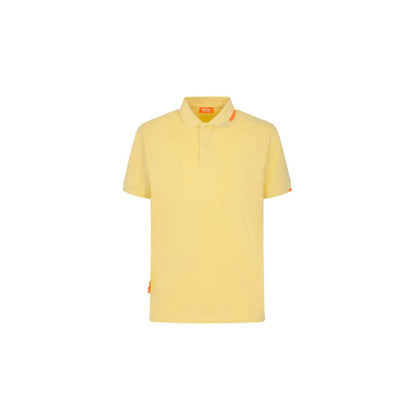 Yellow Cotton Polo Shirt