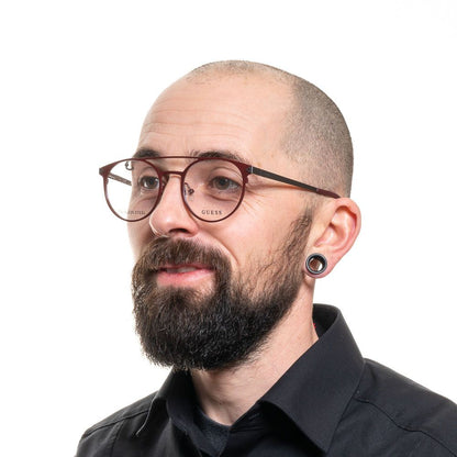 Red Metal Glasses (Frames)