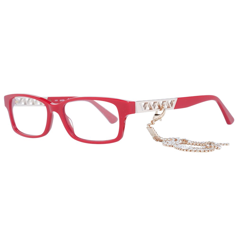 Red Plastic Glasses (Frames)