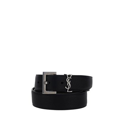 Black Calf Leather Bos Taurus Regular Belt