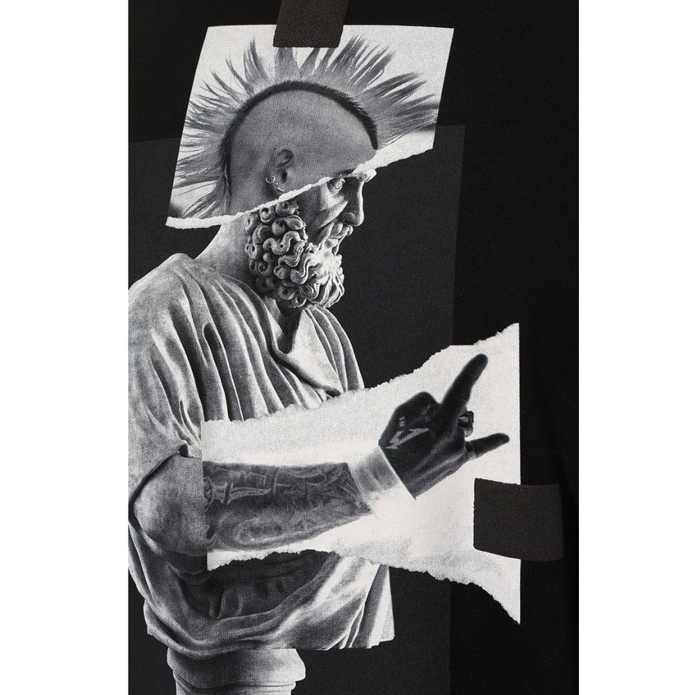 Black Cotton T-Shirt