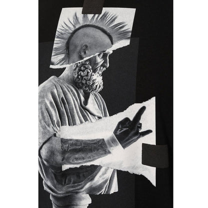 Black Cotton T-Shirt