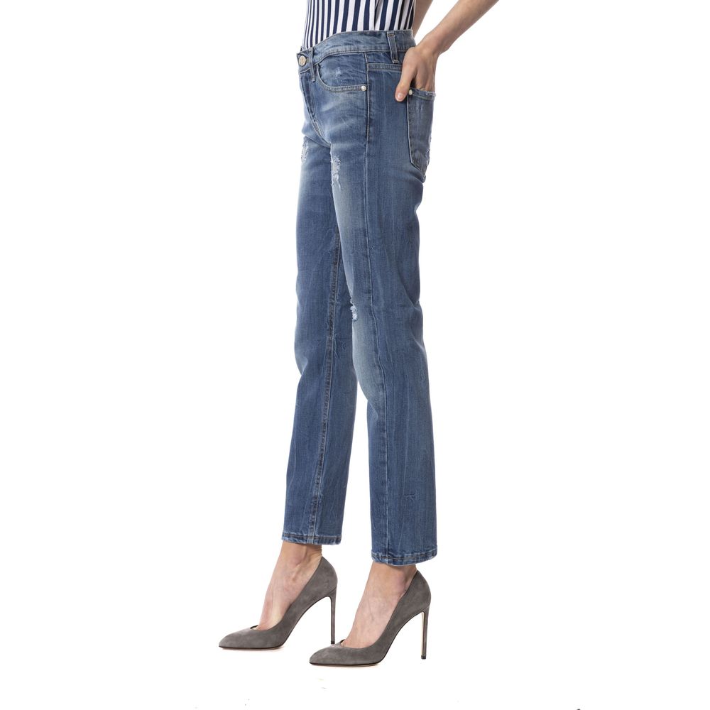 Blue Other Fibres Women Jeans
