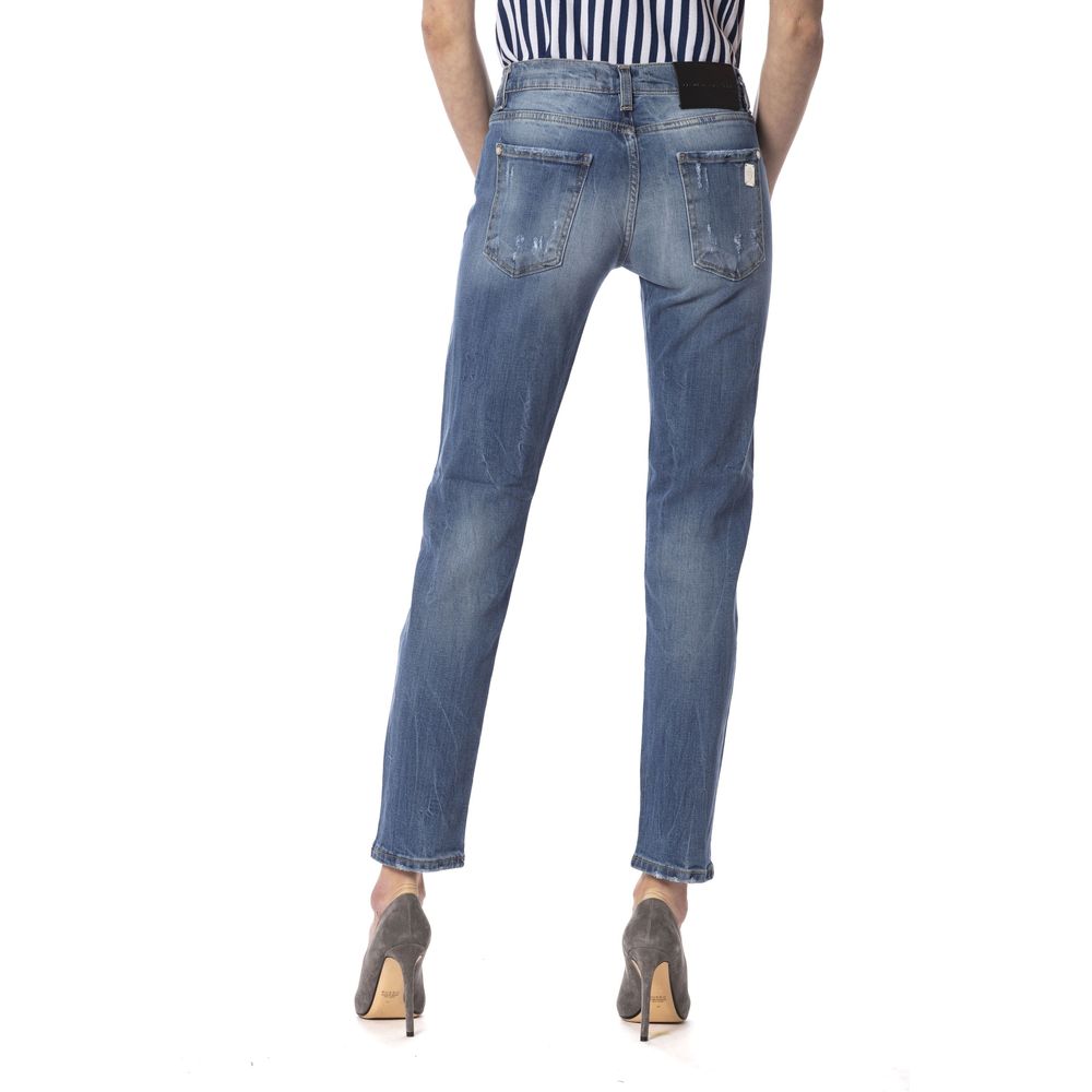 Blue Other Fibres Women Jeans