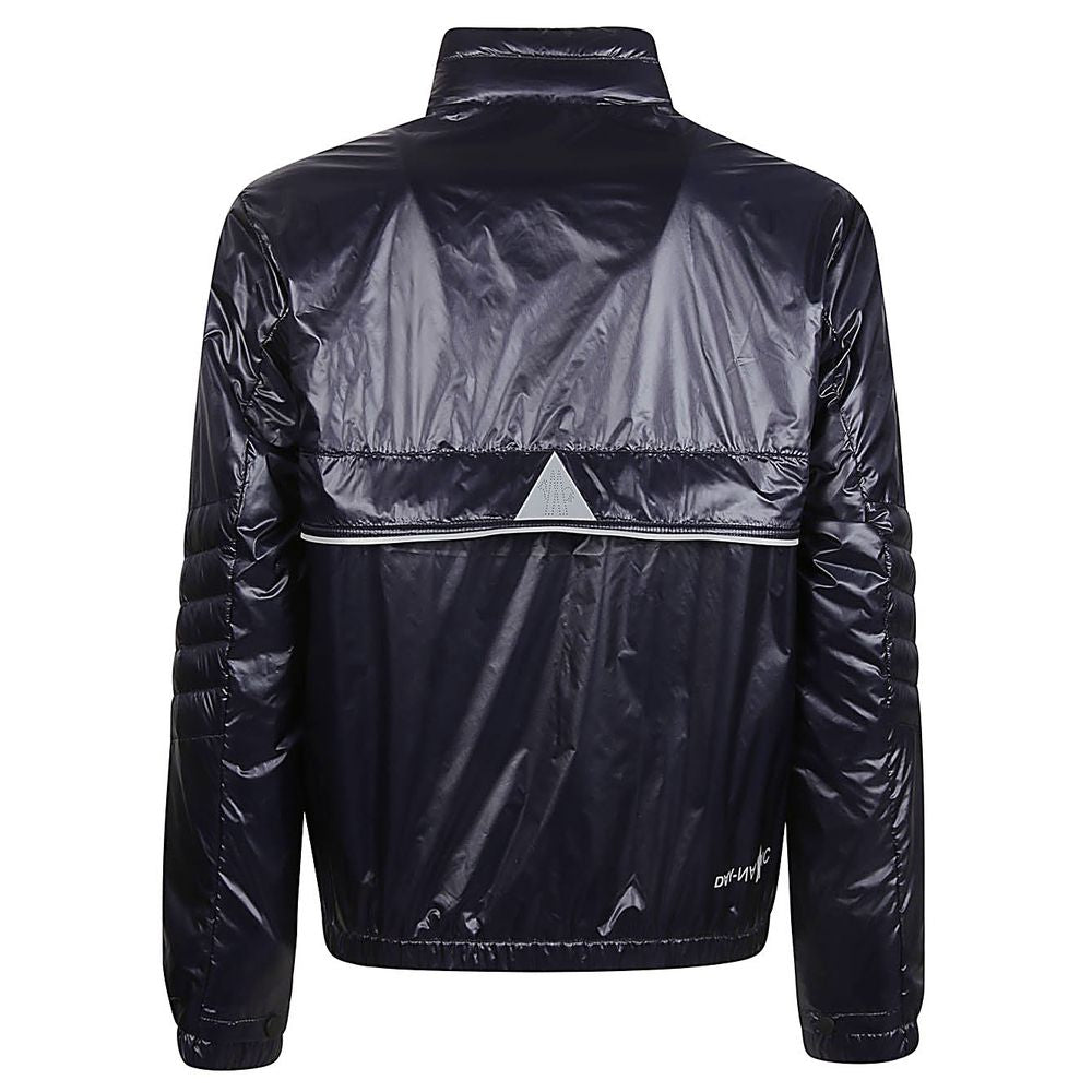 Blue Polyamide Men Jacket