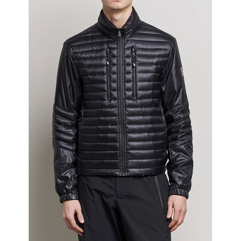 Black Polyamide Men Jacket