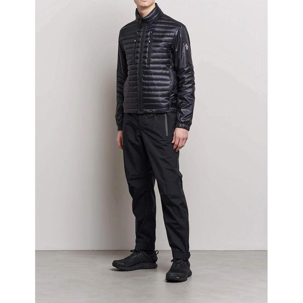 Black Polyamide Men Jacket