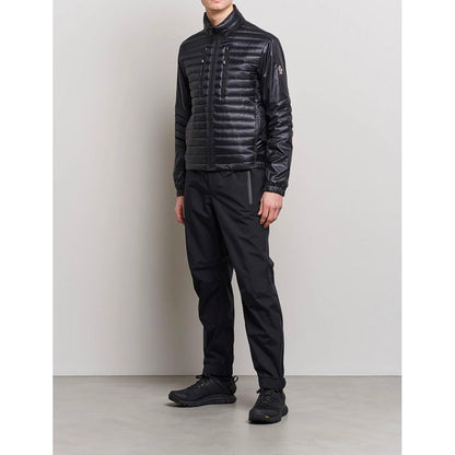 Black Polyamide Men Jacket