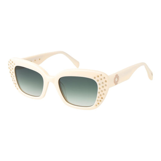 Cream Acetate Sunglasses