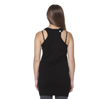 Black Wool Women T-Shirt