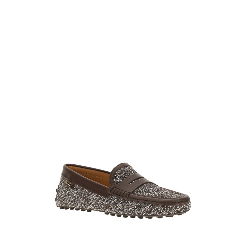 Tweed Gommino Loafers