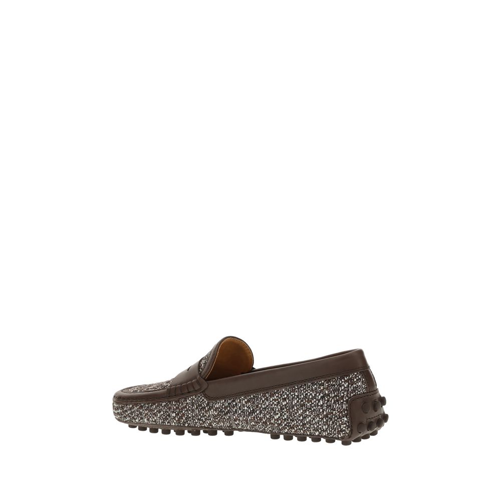 Tweed Gommino Loafers