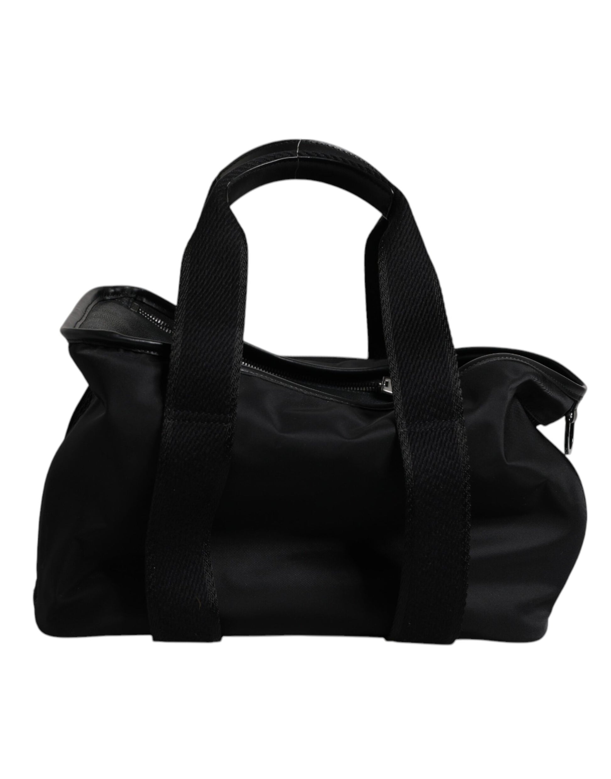 Black Shoulder Strap Pet Carry Logo Plaque Bag