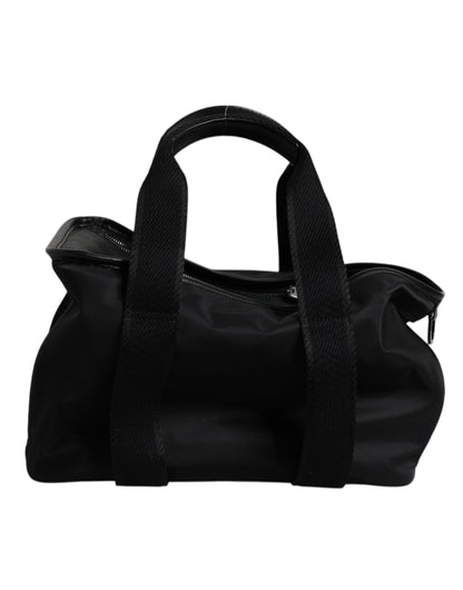 Black Shoulder Strap Pet Carry Logo Plaque Bag