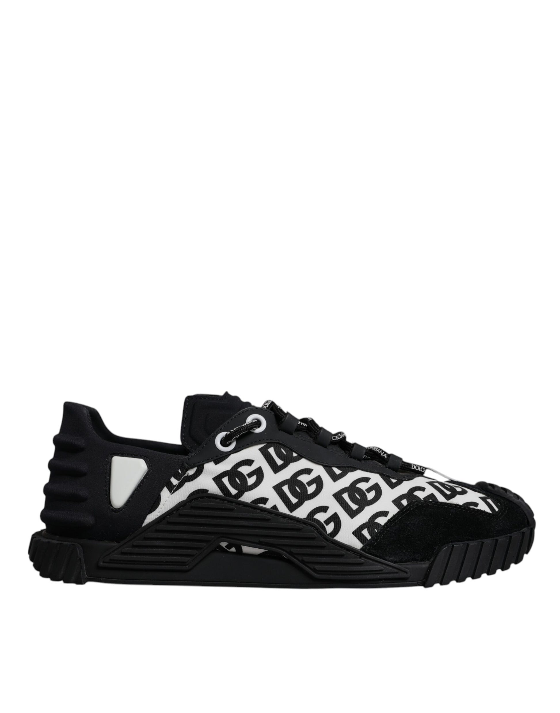Black Logo Lace Up Low Top NS1 Sneakers Shoes