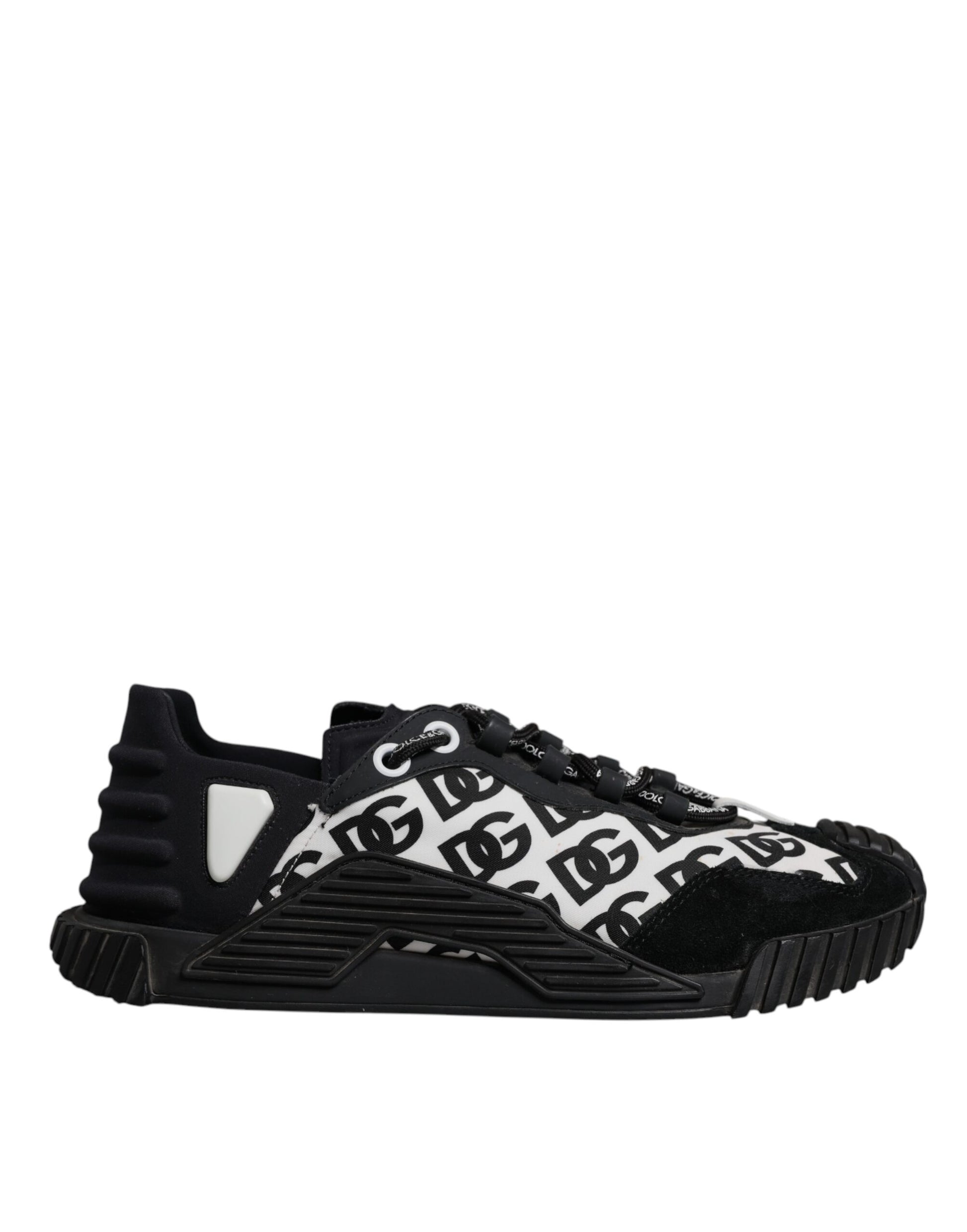 Black Logo Lace Up Low Top NS1 Sneakers Shoes