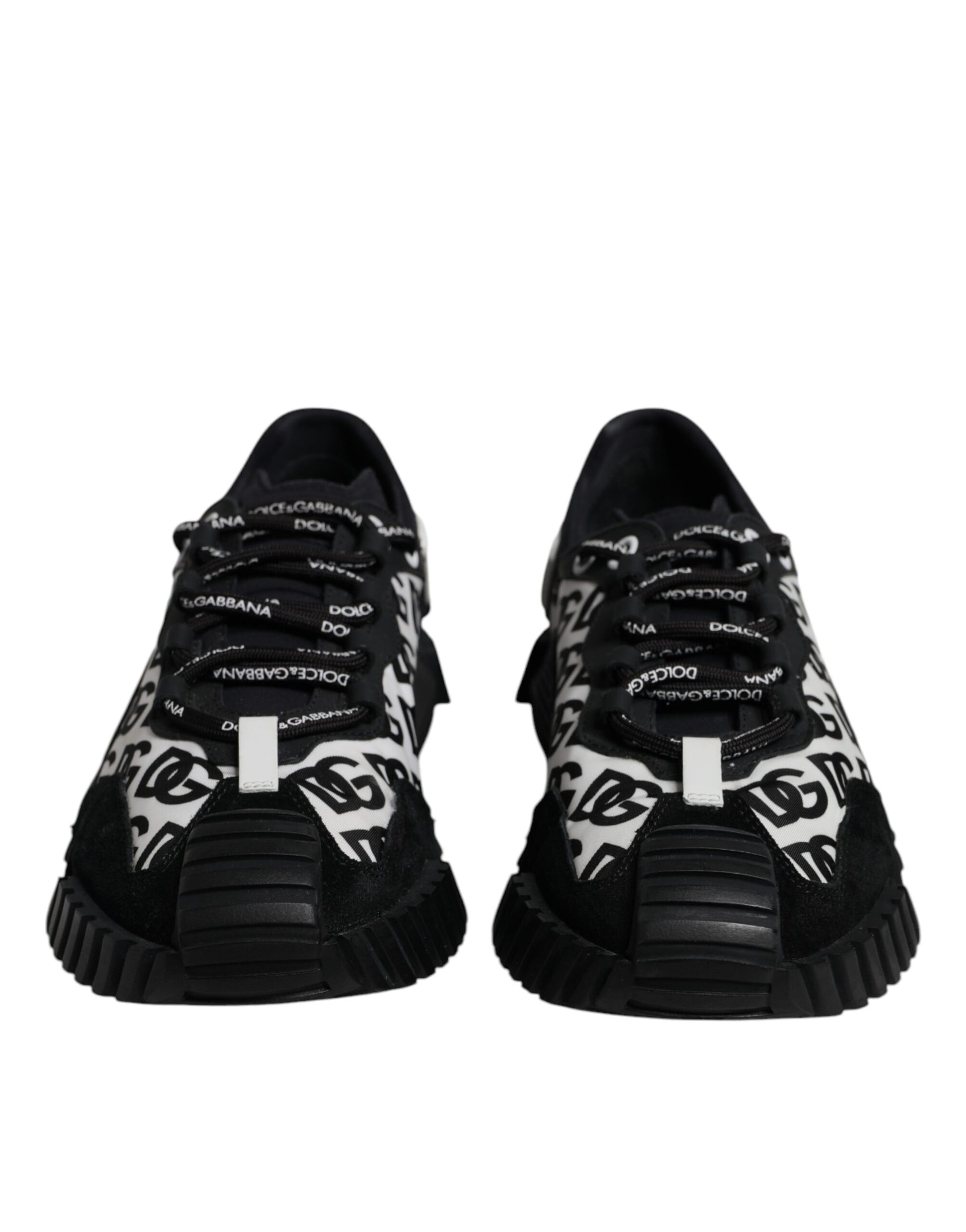 Black Logo Lace Up Low Top NS1 Sneakers Shoes