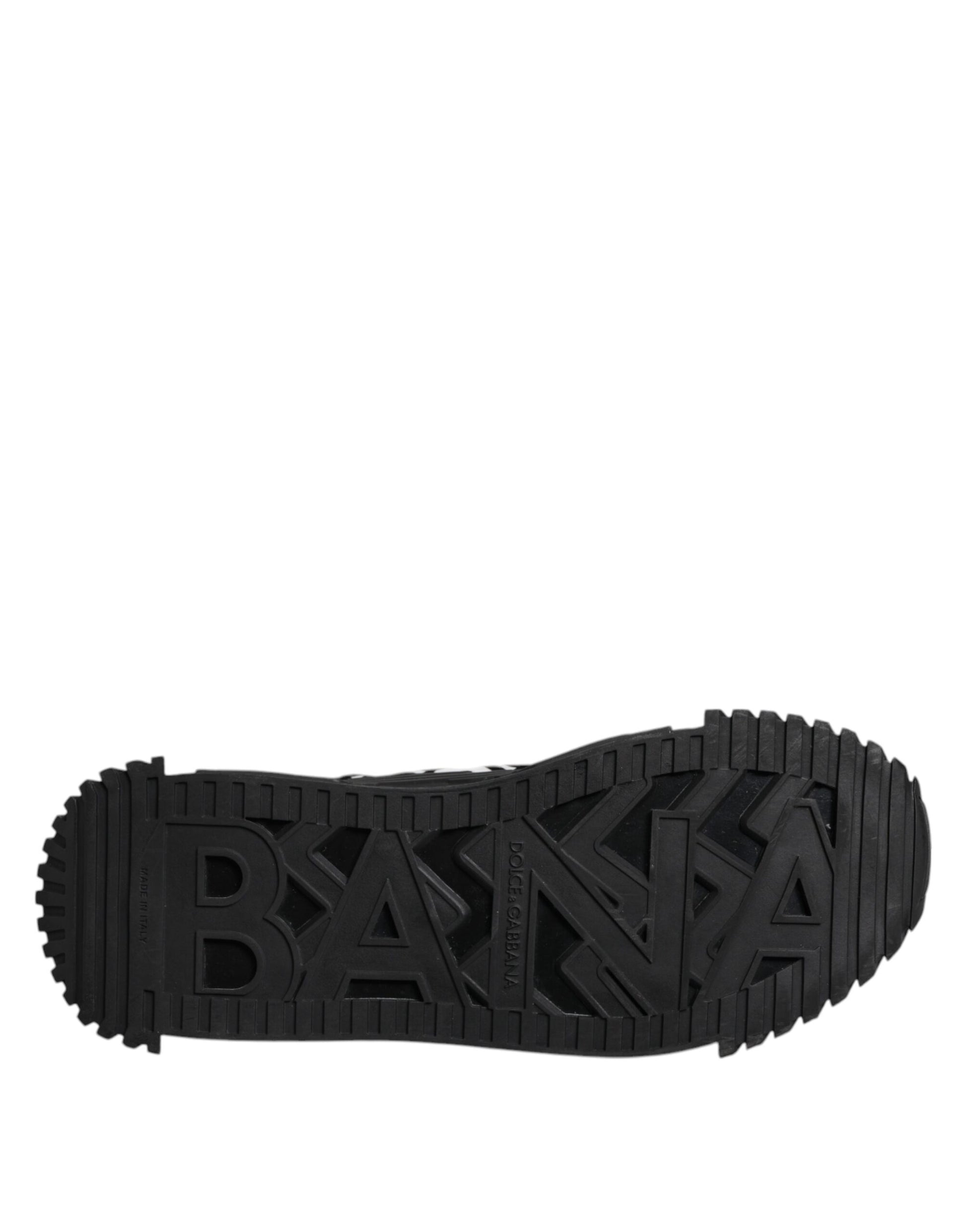 Black Logo Lace Up Low Top NS1 Sneakers Shoes