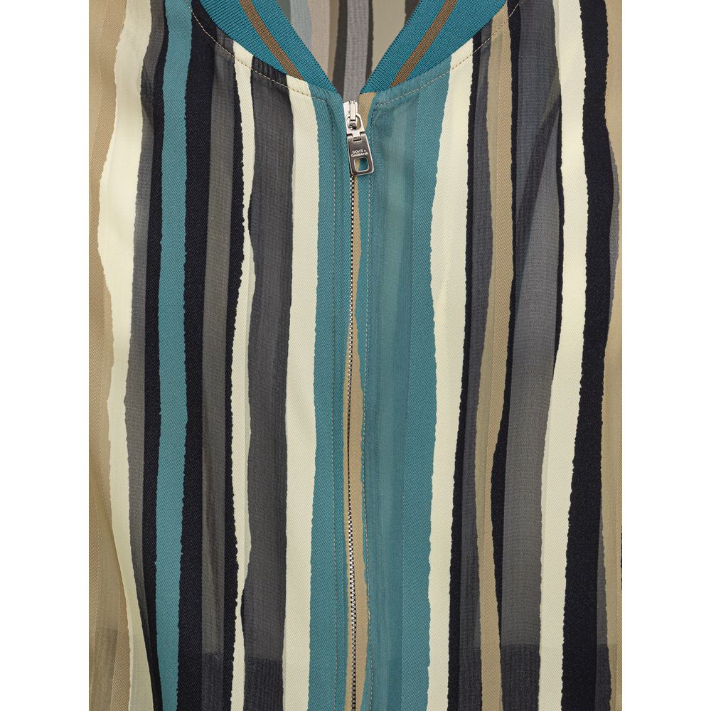 Multicolor Viscose Bomber