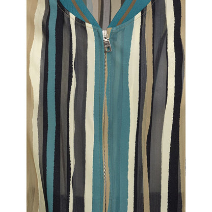 Multicolor Viscose Bomber