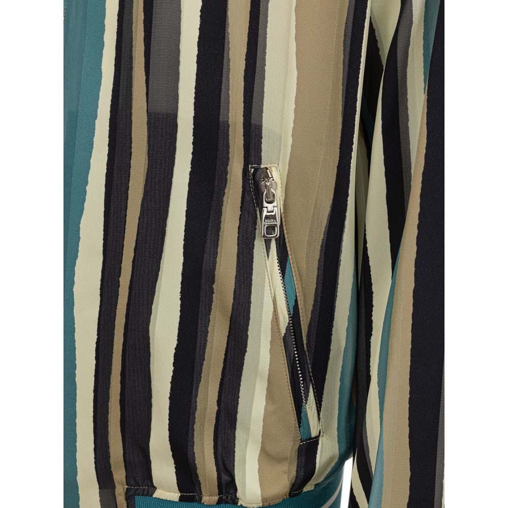 Multicolor Viscose Bomber