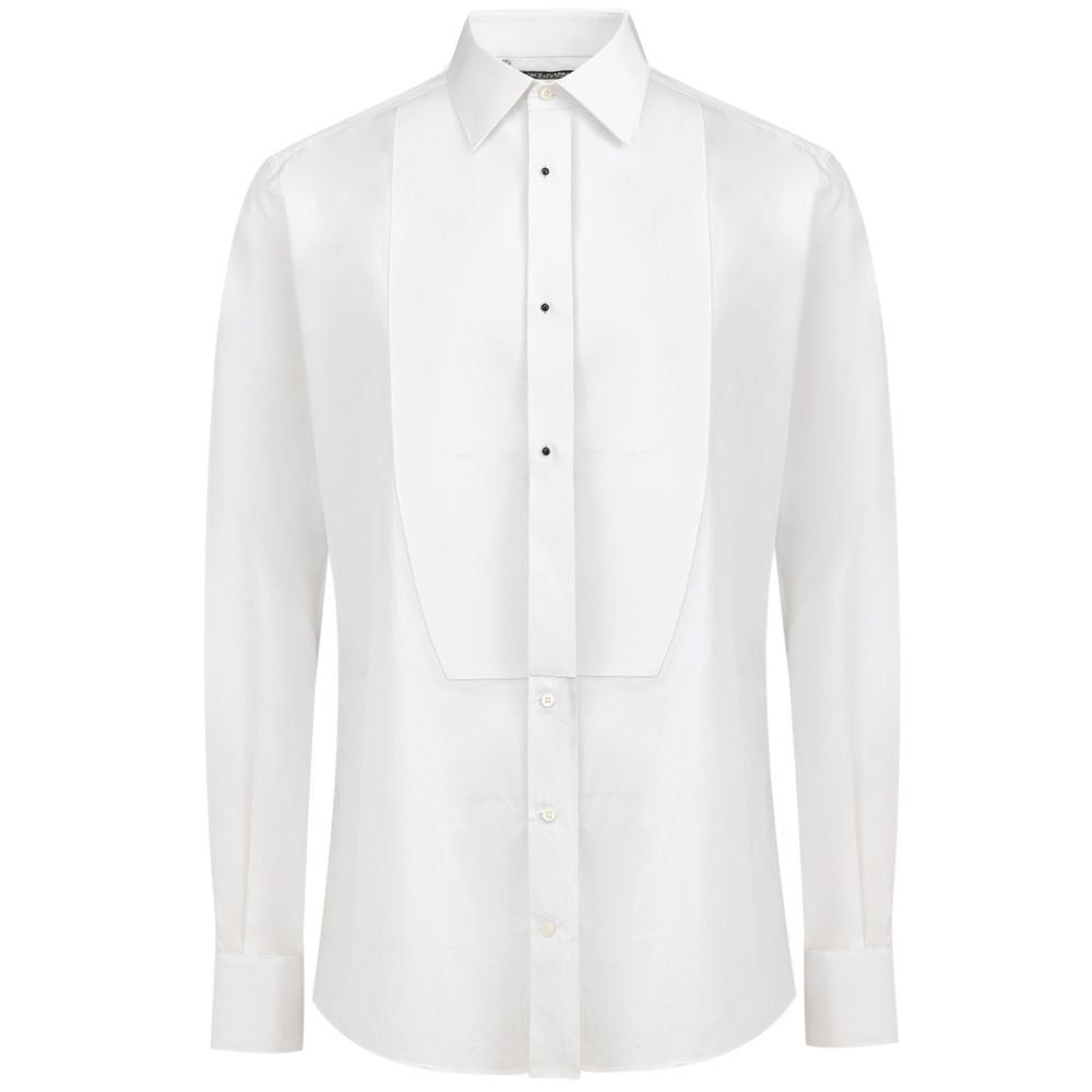White Cotton Dress Shirt