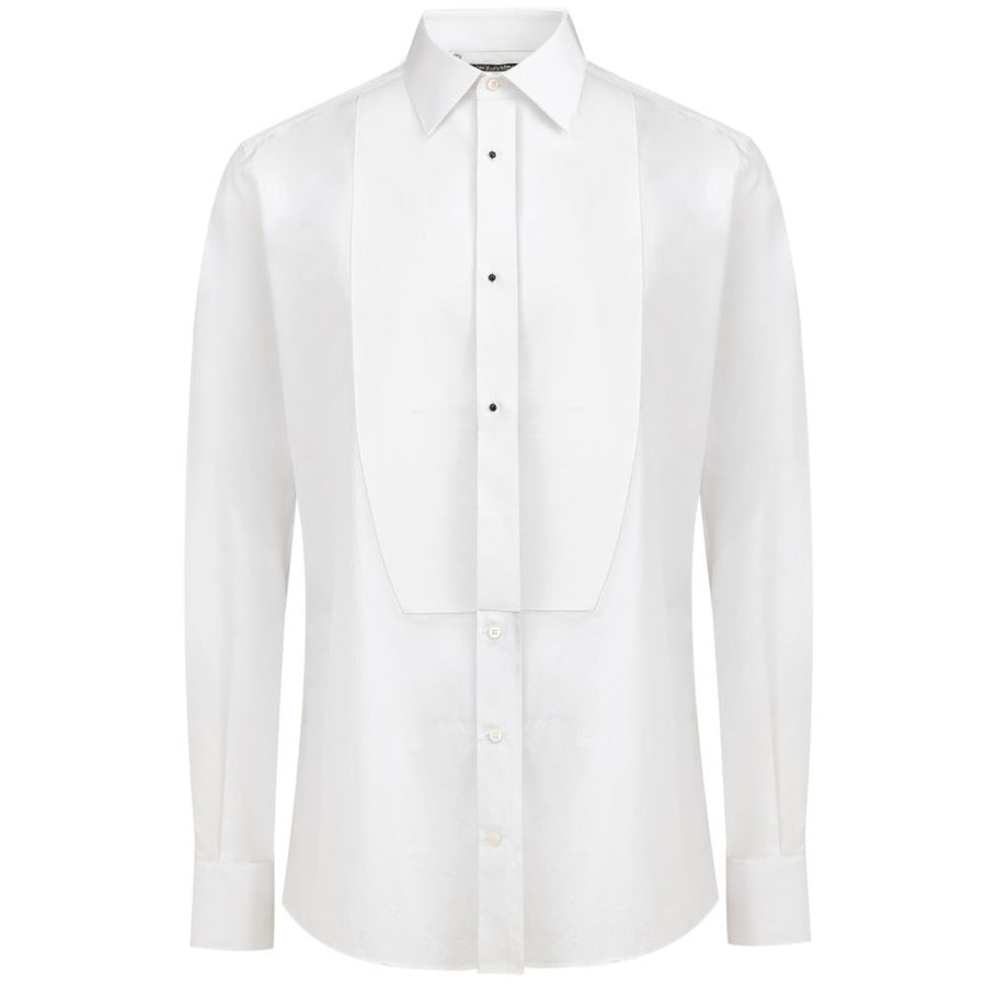 White Cotton Dress Shirt