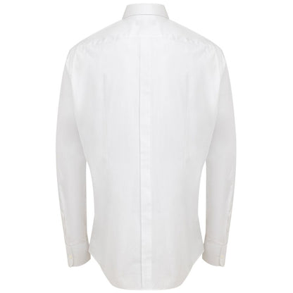 White Cotton Dress Shirt