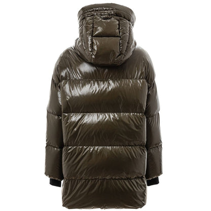 Green Polyamide Parka