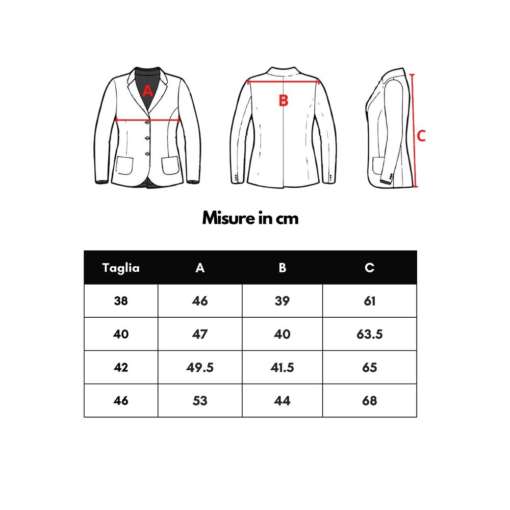 Red Polyamide Full-Length Jacket