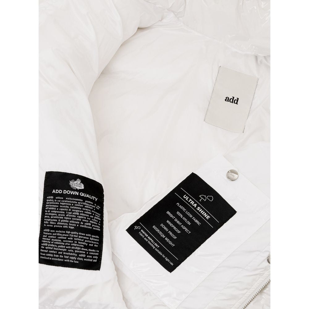 White Polyamide Coat