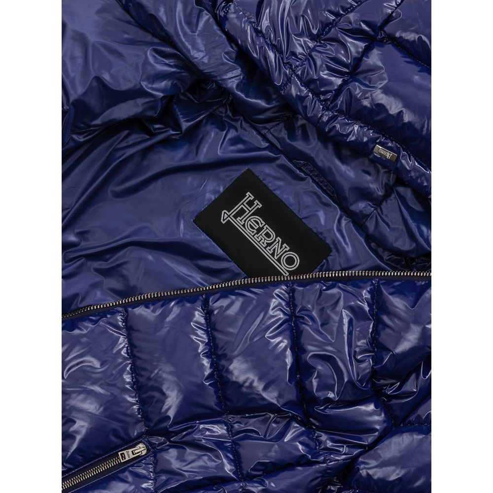 Blue Polyamide Coat