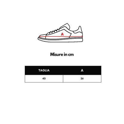 White Leather Low Top Sneakers