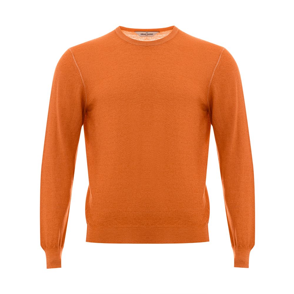 Orange Wool Sweatshirt