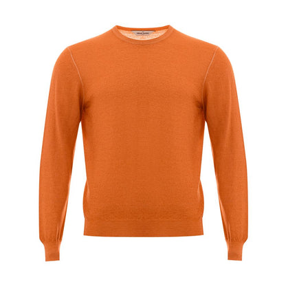Orange Wool Sweatshirt